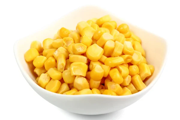 Świeży Smaczny Kukurydzy Puszki — Zdjęcie stockowe