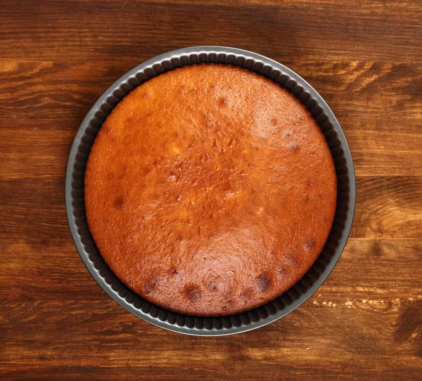 Печёный Торт Торте Серия Сливочный Лимонный Торт — стоковое фото
