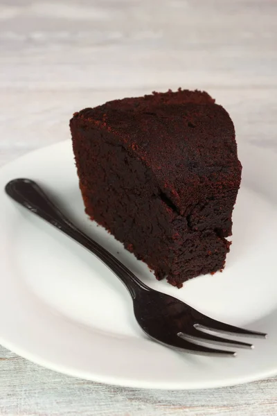 Välsmakande Choklad Bourbon Tårta — Stockfoto
