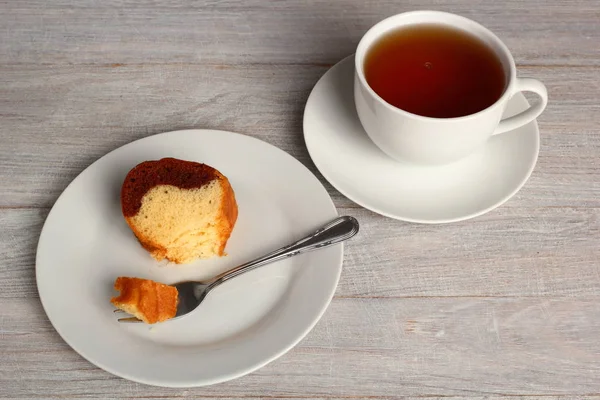 Schokolade Und Vanille Marmorkuchen — Stockfoto