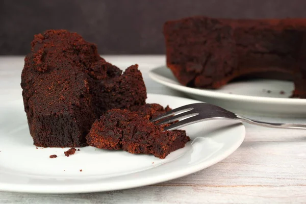 Välsmakande Choklad Bourbon Tårta — Stockfoto