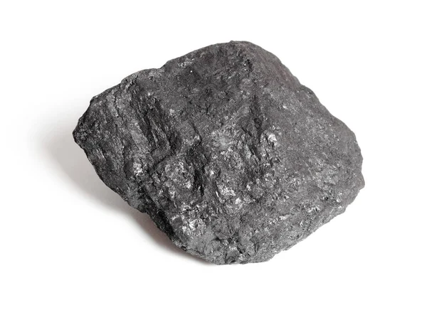 Kol Rock Isolerad Vit Bakgrund — Stockfoto