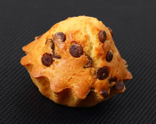 Bolo Chocolate Saboroso Chip — Fotografia de Stock