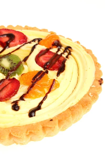 Fruit Tart Pastry Cream — Stock Photo, Image