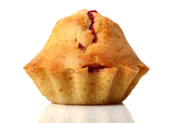 Cranberry Segar Cupcake — Stok Foto