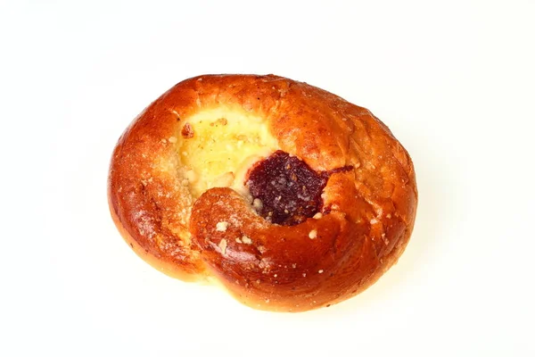 Marmeladenbrötchen Mit Quark — Stockfoto