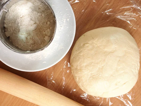Masa Está Lista Haciendo Pasta Preparación Albóndigas Carne —  Fotos de Stock