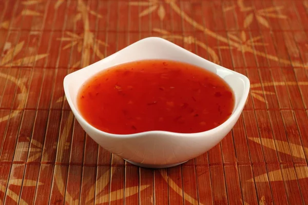 Chili Sauce Bowl — Stock Photo, Image