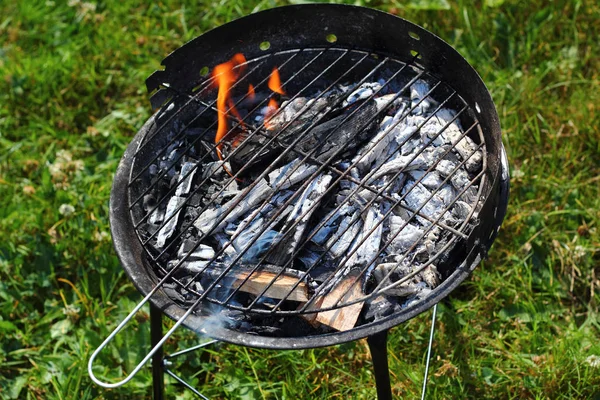 Feuer Grill — Stockfoto