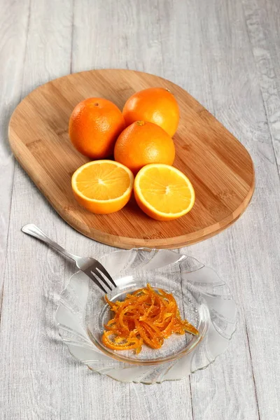 Ralladura Naranja Fresca Enlatada —  Fotos de Stock