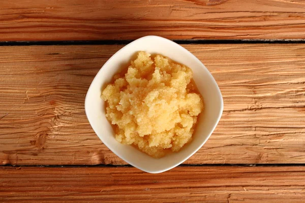 Crystallized Honey Bowl — Stock Photo, Image