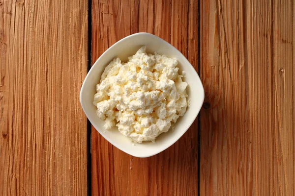 Cottage Cheese Plate — Stock Photo, Image