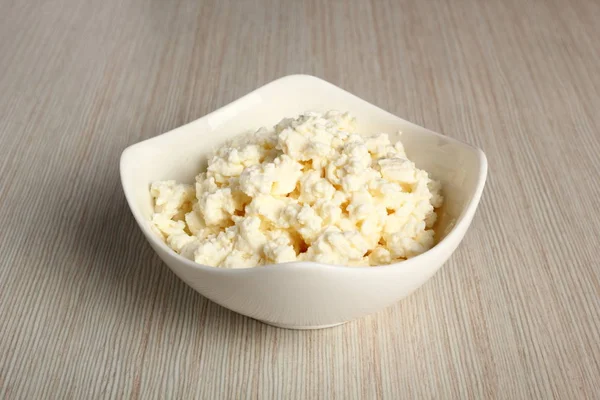 Cottage Cheese Plate — Stock Photo, Image