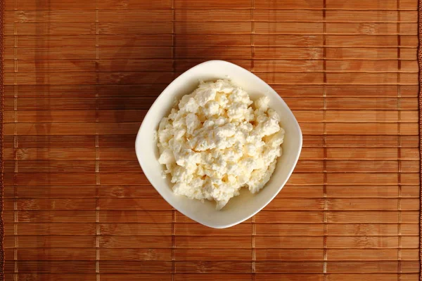 Cottage Cheese Plate — Stock Photo, Image