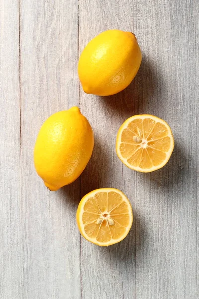 Frische Gesunde Zitronenfrüchte — Stockfoto