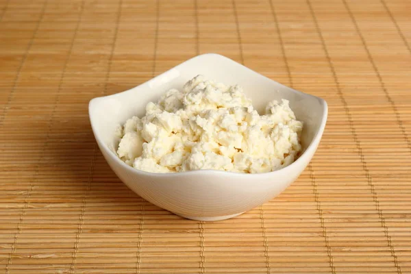 Cottage Cheese Plate — Stock Photo, Image