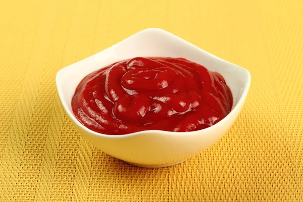 Ketchup Bowl Table — Stock Photo, Image
