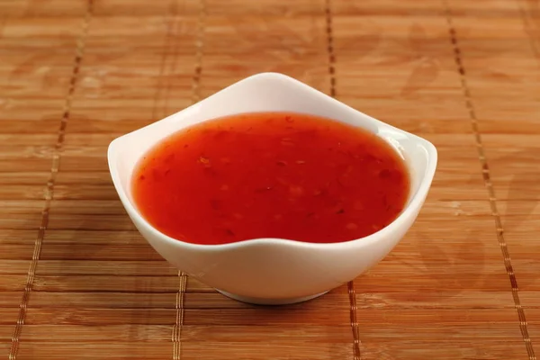 Chili Sauce Bowl — Stock Photo, Image