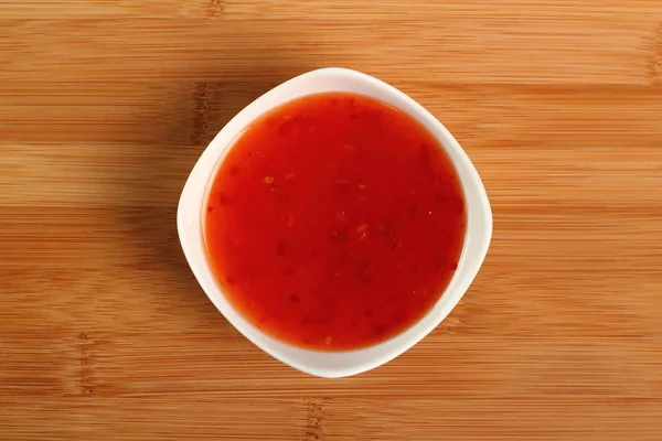Salsa Peperoncino Ciotola — Foto Stock