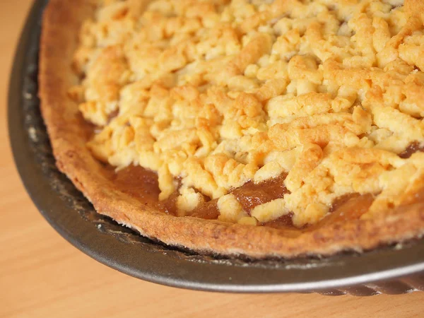 Свежеиспеченный Пирог Сделать Apple Pie Tart — стоковое фото