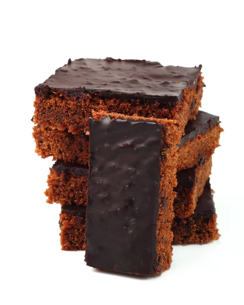 Välsmakande Choklad Brownie Dessert — Stockfoto