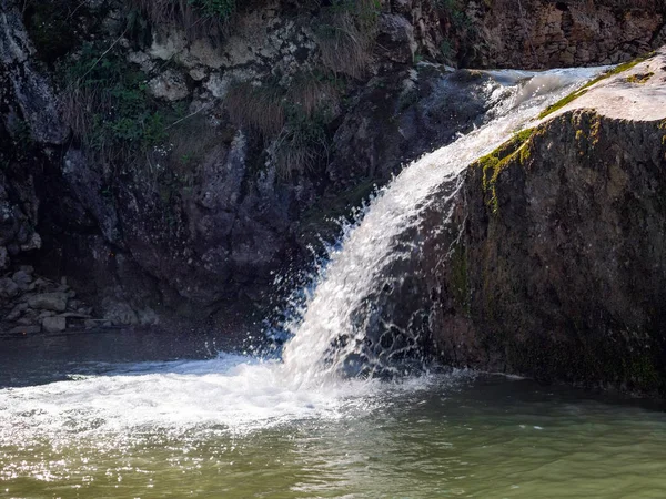 Pequena Cachoeira Pieniny Mountains — Fotografia de Stock