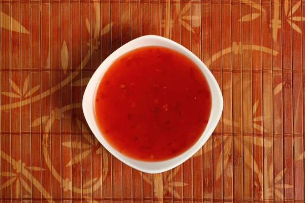 Chili Saus Kom — Stockfoto