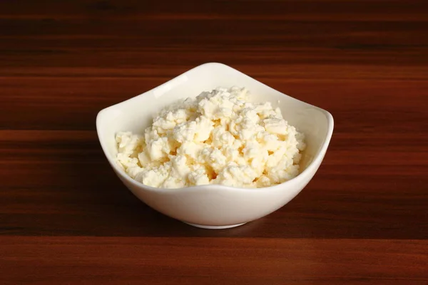 Cottage Cheese Plate — Stock Photo, Image