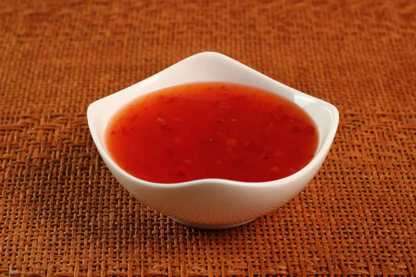 Chili Saus Kom — Stockfoto