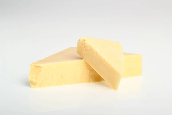 Frischer Schmackhafter Cheddar Käse — Stockfoto