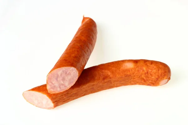 Podwawelska Saucisse Sur Fond Blanc — Photo