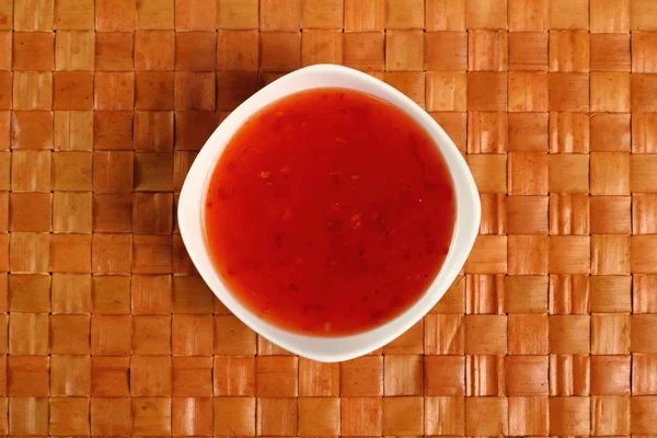 Chili Sauce Bowl — Stock Photo, Image