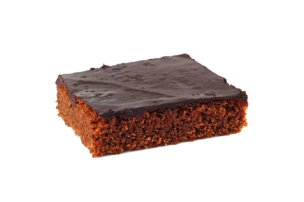 Deser Smaczne Czekoladowe Brownie — Zdjęcie stockowe