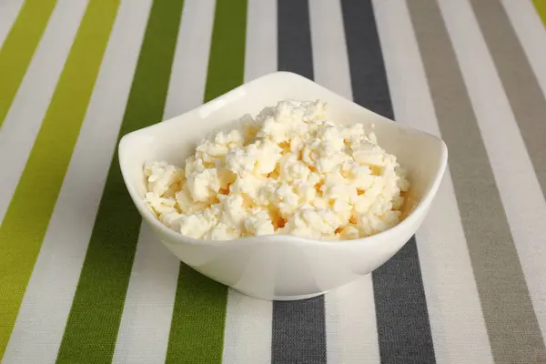 Cottage Cheese Plate — Stock Photo, Image