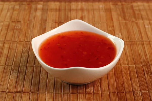 Chili Sauce Bowl — Stock Photo, Image