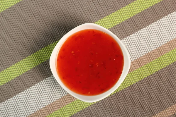 Chili Sauce Bowl — Stock Photo, Image