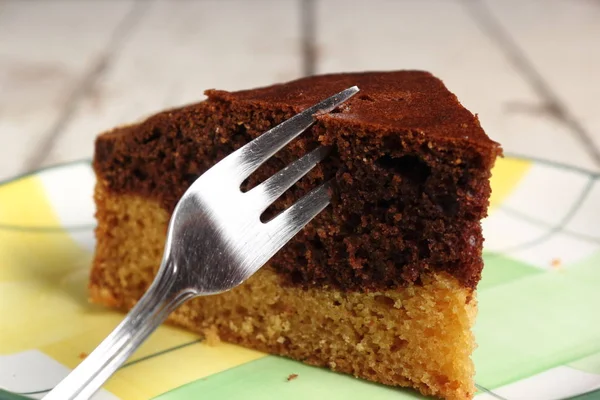 Bolo Mármore Manteiga Doce — Fotografia de Stock