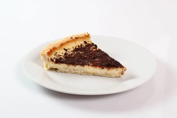 Ciasto Smaczne Cytrynowe Mascarpone — Zdjęcie stockowe