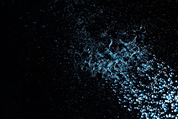 Su sıçrama, kabarcık, havai görünümü, arka plan dalgaların