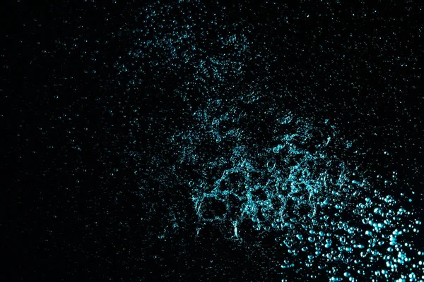 Su sıçrama, kabarcık, havai görünümü, arka plan dalgaların