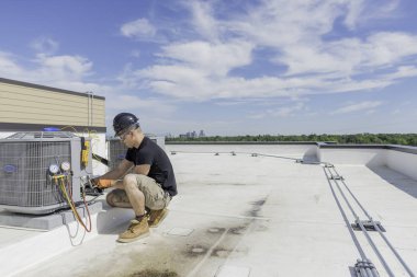 Copyspace ile Hvac İşçi