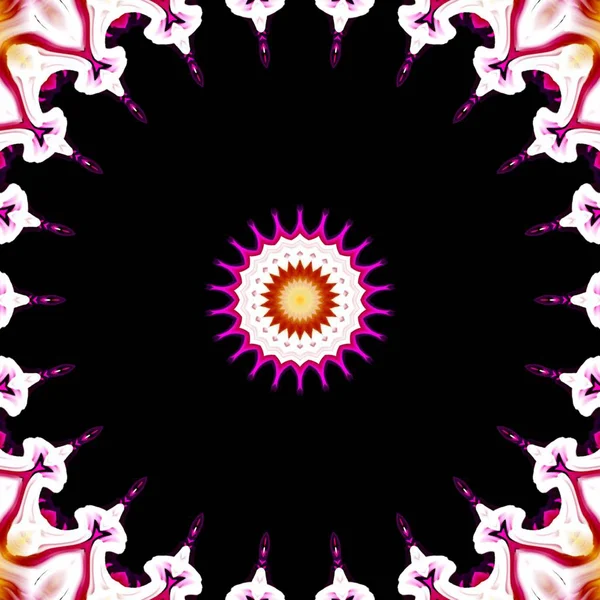Abstract Kaleidoscope Background Can Used Designs Batik Motifs Wallpapers Fabrics — Stock Photo, Image