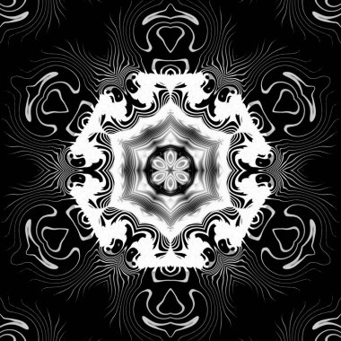 Soyut kaleydoskop arka plan, tasarımlar için kullanılabilir, batik motifleri, duvar kağıtları, kumaşlar, hediye sarma, şablonlar, süs ler ve süslemeler