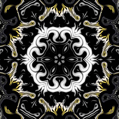 Soyut kaleydoskop arka plan, tasarımlar için kullanılabilir, batik motifleri, duvar kağıtları, kumaşlar, hediye sarma, şablonlar, süs ler ve süslemeler