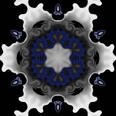 Soyut kaleydoskop arka plan, tasarımlar için kullanılabilir, batik motifleri, duvar kağıtları, kumaşlar, hediye sarma, şablonlar, süs ler ve süslemeler