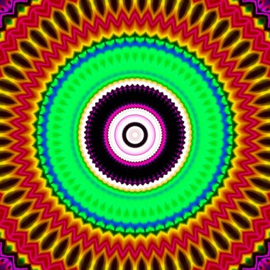 Soyut kaleydoskop arka plan, tasarımlar için kullanılabilir, batik motifleri, duvar kağıtları, kumaşlar, hediye sarma, şablonlar, süs ler ve süslemeler