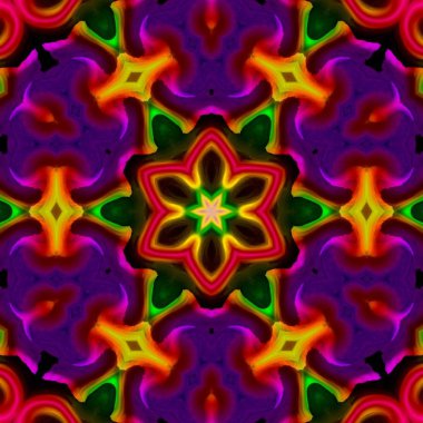 Soyut kaleydoskop arka plan, tasarımlar için kullanılabilir, batik motifleri, duvar kağıtları, kumaşlar, hediye sarma, şablonlar, süs ler ve süslemeler