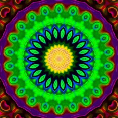 Soyut kaleydoskop arka plan, tasarımlar için kullanılabilir, batik motifleri, duvar kağıtları, kumaşlar, hediye sarma, şablonlar, süs ler ve süslemeler