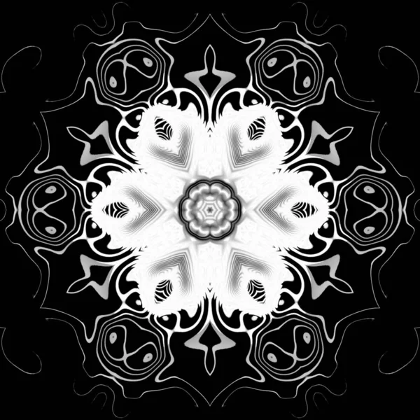 Abstract Kaleidoscope Background Can Used Designs Batik Motifs Wallpapers Fabrics — 图库照片