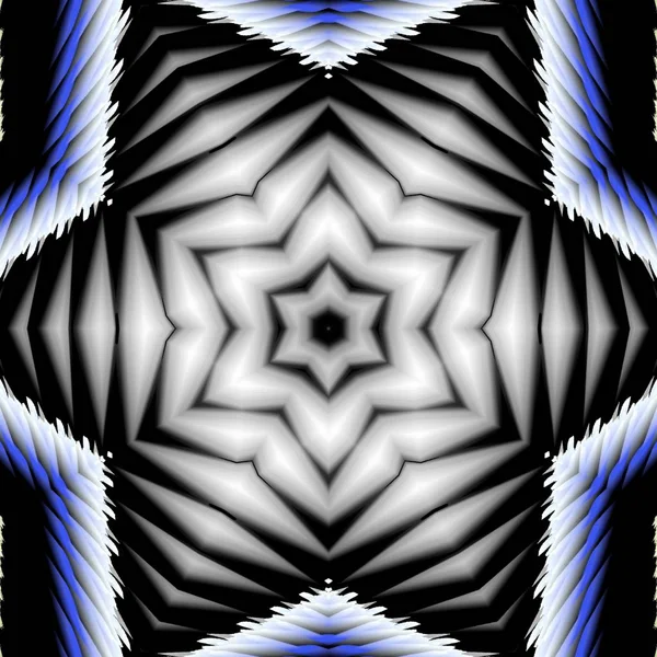 Abstract Kaleidoscope Background Can Used Designs Batik Motifs Wallpapers Fabrics — 图库照片